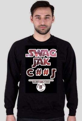 Bluza SWAG Czarna - BluntFamily