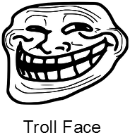 Kubek Troll Face