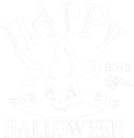 Koszulka damska Happy Halloween czarna
