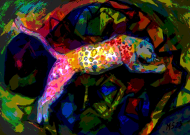 Jaguar i Góry Diamentowe/plakat