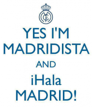 Bluza - Yes I'm a Madridista and Hala Madrid