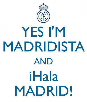 Koszulka damska - Yes I'm a Madridista and Hala Madrid