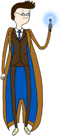 Adventure Time with 10th Doctor - damska