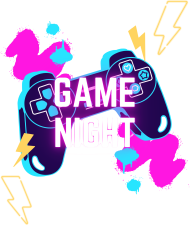 Koszulka dziecięca Game Night Fluorescencyjna