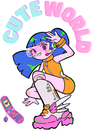 Poduszka Dziewczyna Cute World