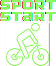 Koszulka Sport Start zielony napis
