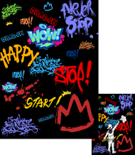 Torba Graffitii 2 Cute World