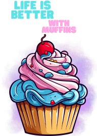 Koszulka z muffinką
