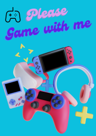 Please gamę whit me
