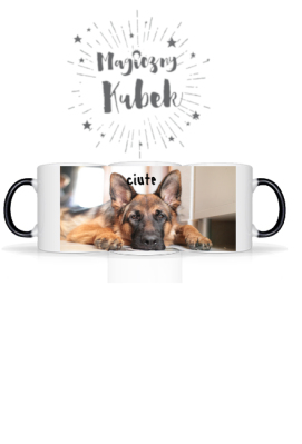 Cute Dog Magiczny kubek - Cute World