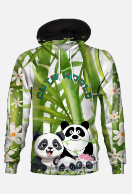 Panda i bambus, Cute World - Cute World