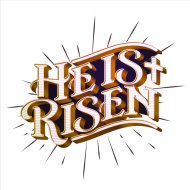 He is Risen - koszulka męska