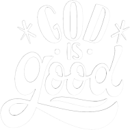 God is good - koszulka damska ciemna