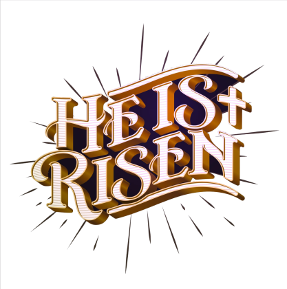 He is Risen - koszulka męska