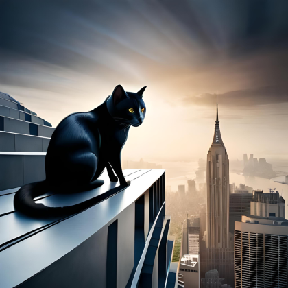 Empire State of cat