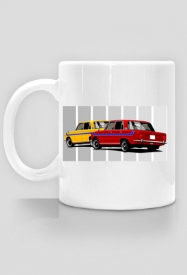 Polski Fiat 125 duel Kubek - t-time
