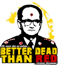Better Dead Than Red(wersja bez tła), wszystkie kolory!
