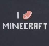 Minecraft Bluzka Kol.Szary