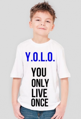 Koszulka"YOLO" dla chlopaka - koszulciaki