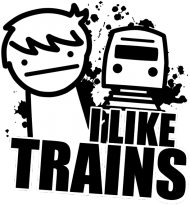 Kubek I Like Trains