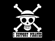 suport pirate, one piece