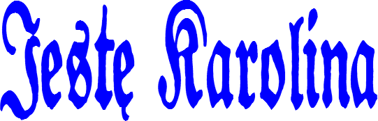 Mam na imię Karolina - koszulka dla dziewczynek o imieniu Karolina