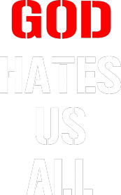 DREWMALINO wear - GOD HATES US ALL damska