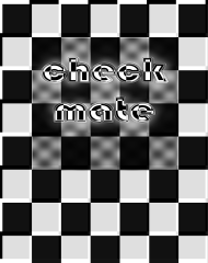podkładka pod myszkę Checkmate Szach mat