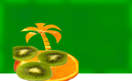 pudełko Healthianna Orange Kivi Island Wyspa Pomarańcza Kiwi