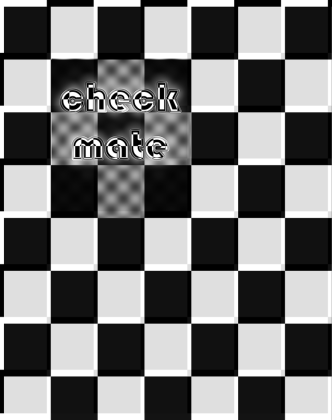 podkładka pod myszkę Checkmate Szach mat