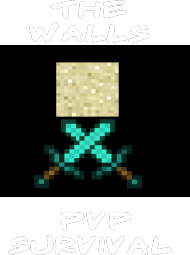 Czarna koszulka - The Walls - PVP Survival