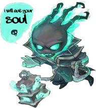 League of Legends Thresh "I will eat your soul"