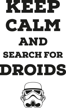 Search for droids - Lady
