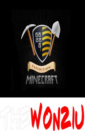 Czarna koszulka młodego minecraftowicza