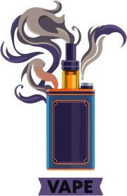 E-Papieros vape box - fiolet | T-shirt Man