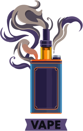 E-Papieros vape box - fiolet | T-shirt Woman