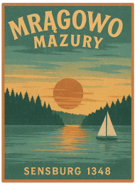 Mrągowo Vintage Sunset – Sensburg 1348