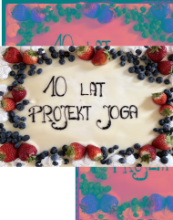 Fullprint poduszka 10 lat Projekt Joga