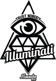 Męska Bluza - Illuminati Trust Nobody