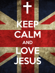Bluza KEEP CALM AND LOVE JESUS