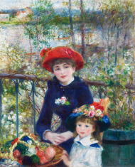 Dwie siostry na tarasie. Pierre-Auguste Renoir