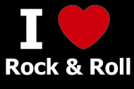 Kocham Rock&Roll (Damska) - czarna
