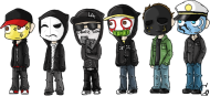 Hollywood Undead Anime