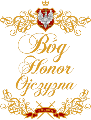 Bóg Honor Ojczyzna czarna