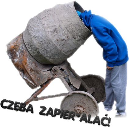 Koszulka "CZEBA ZAPIER*ALAĆ" Szara