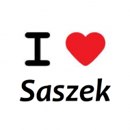 I Love Saszek (Dziecięca - Dziewczęca - Biała)
