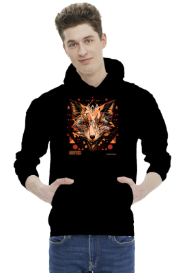 Męska bluza * Twój wewnętrzny LISEK - bo życie jest jak labirynt, ale Ty znasz wszystkie skróty. Rudy / ruda / rudzielec: idealny prezent. - Kraftees Apparel