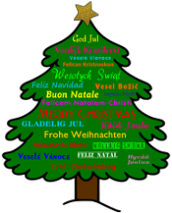 Magiczny kubek termiczny - Boże Narodzenie - Życzenia świąteczne w wielu językach