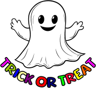 Koszulka Dziecięca - Duszek - Trick or treat