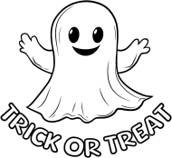 Koszulka Dziecięca - Duszek - Trick or treat